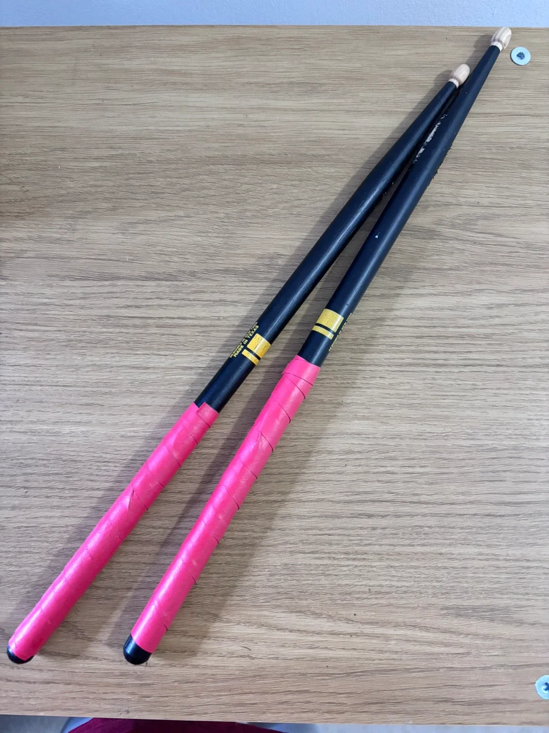 ProMark Drumsticks with Pink Grip thumbnail