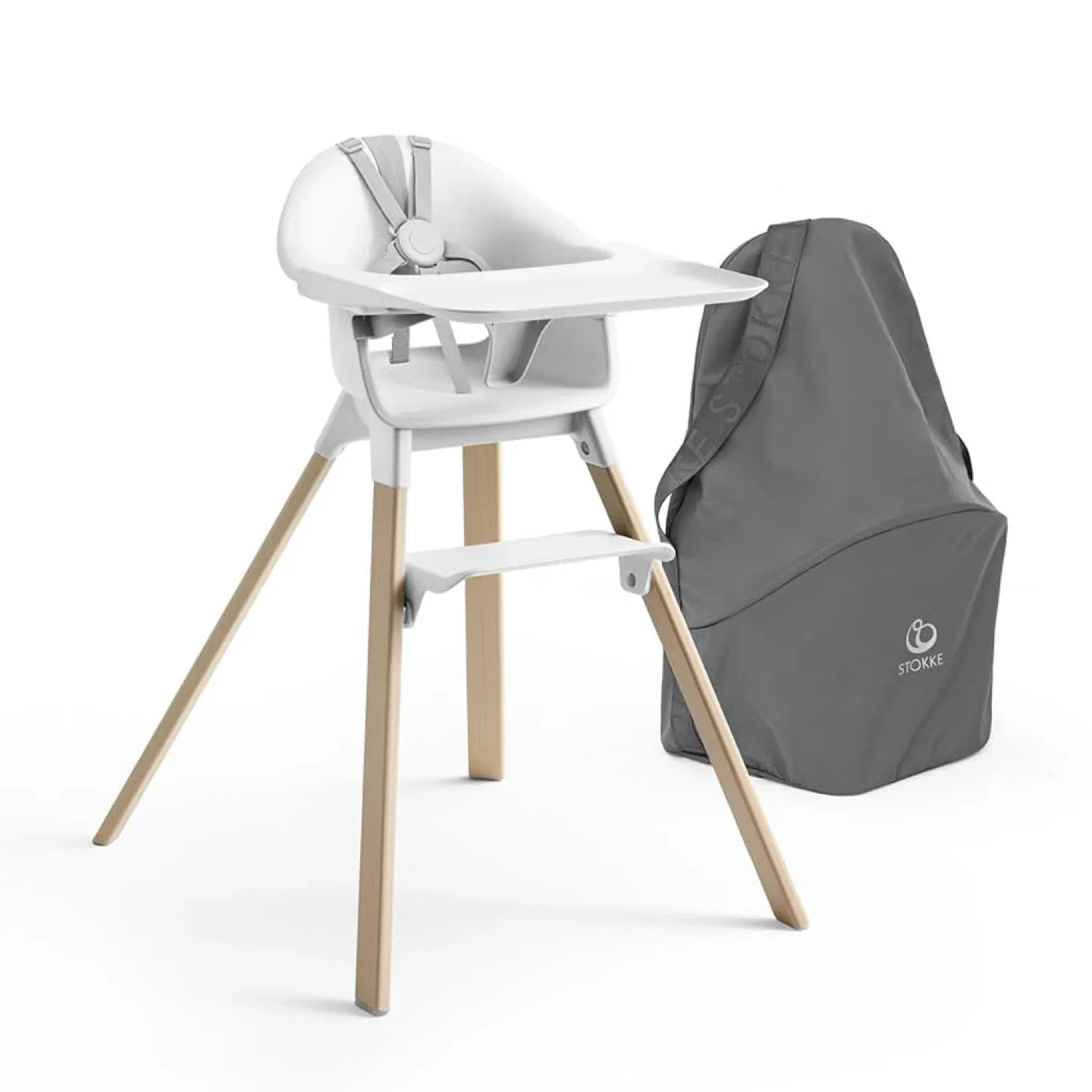 Stokke Clikk High Chair (Cloud Grey) - 6-36 Months thumbnail