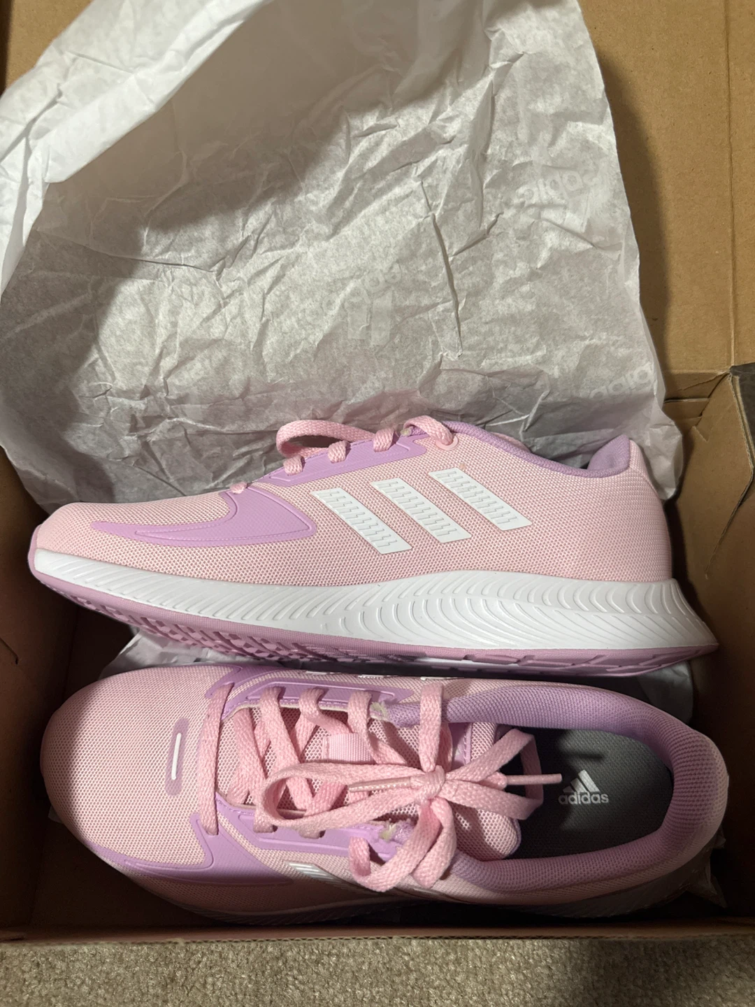 Adidas Pink Shoes - New in Box! US size 5