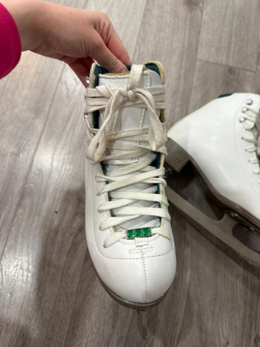 Riedell Luna White Figure Skates - photo 4
