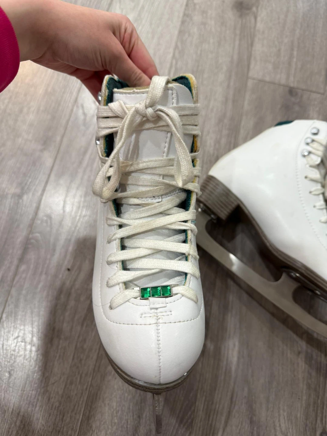 Riedell Luna White Figure Skates - photo 5
