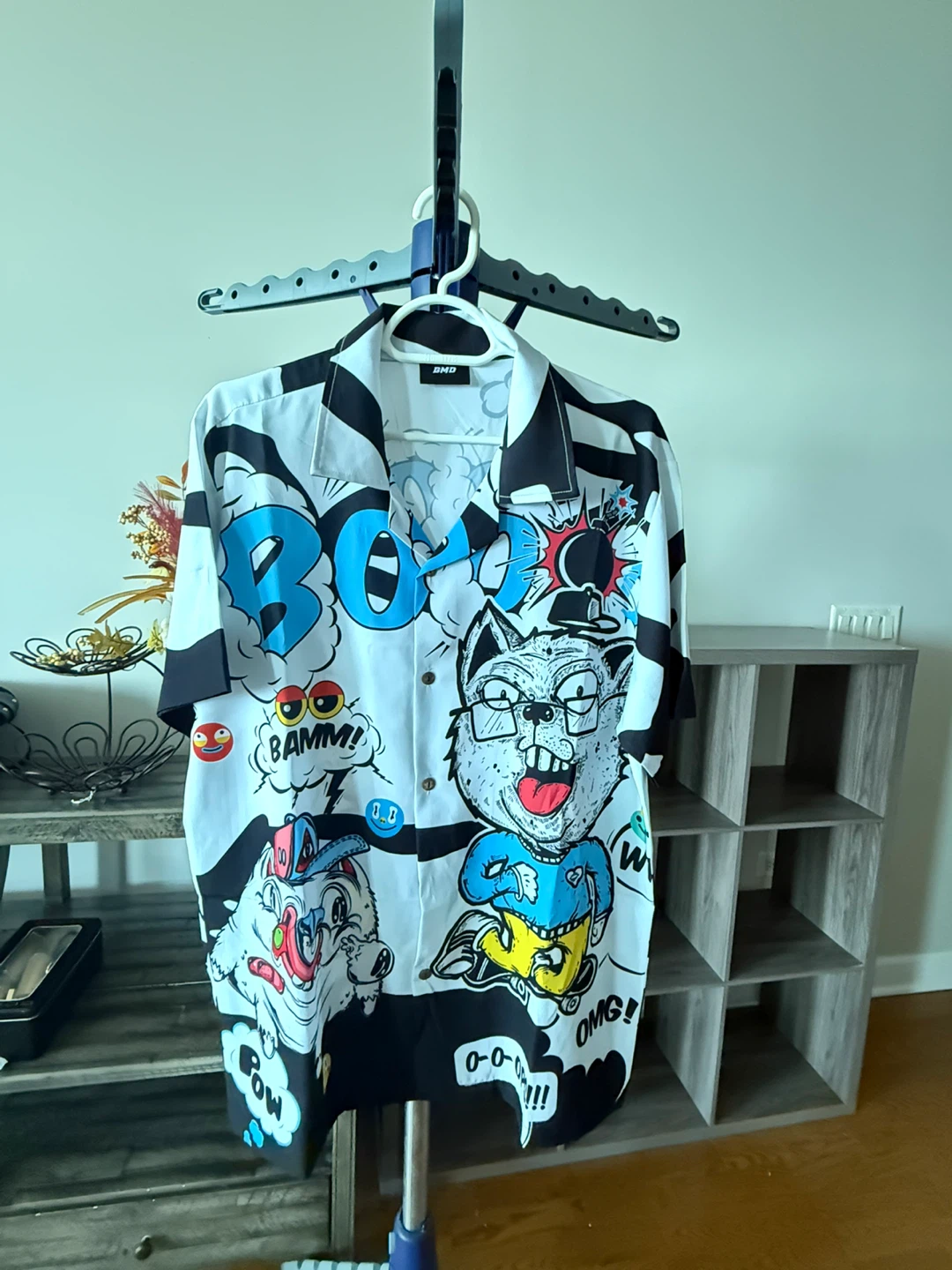 DMD Graphic Print Short Sleeve Shirt