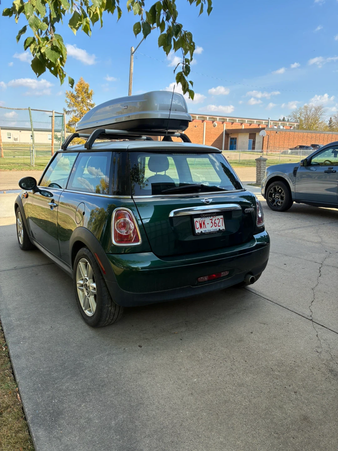 Mini Cooper w/ Roof Cargo Carrier - photo 4