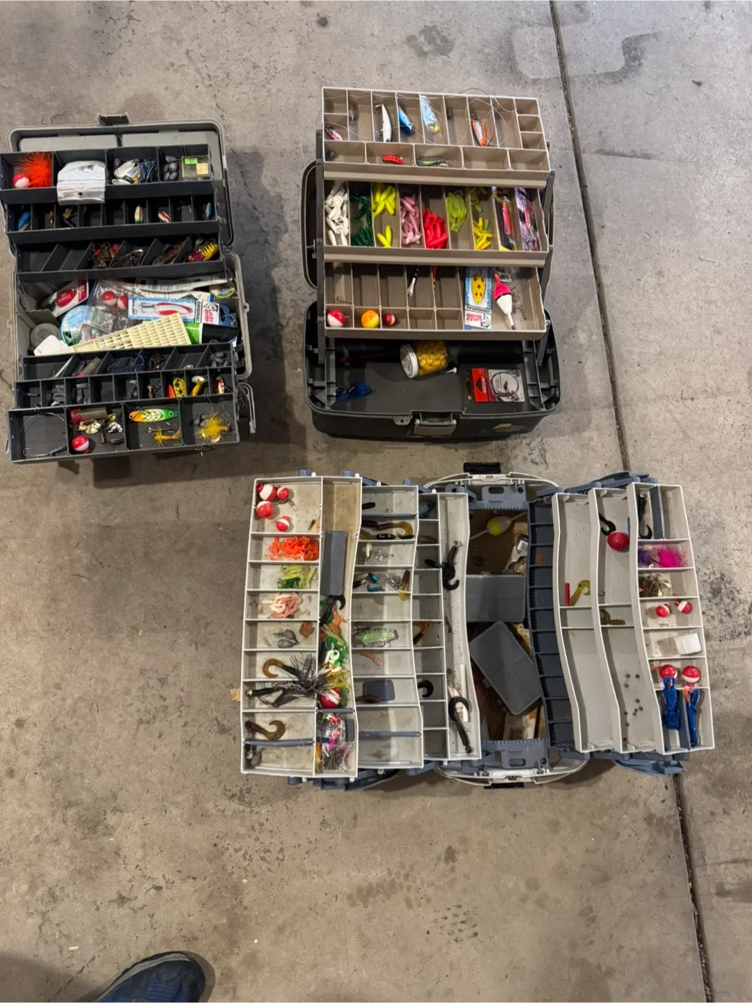 Fishing Tackle Box with Lures thumbnail