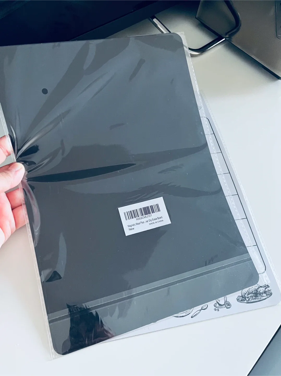 Magnetic meal planner dry erase board nee image indicator(2)