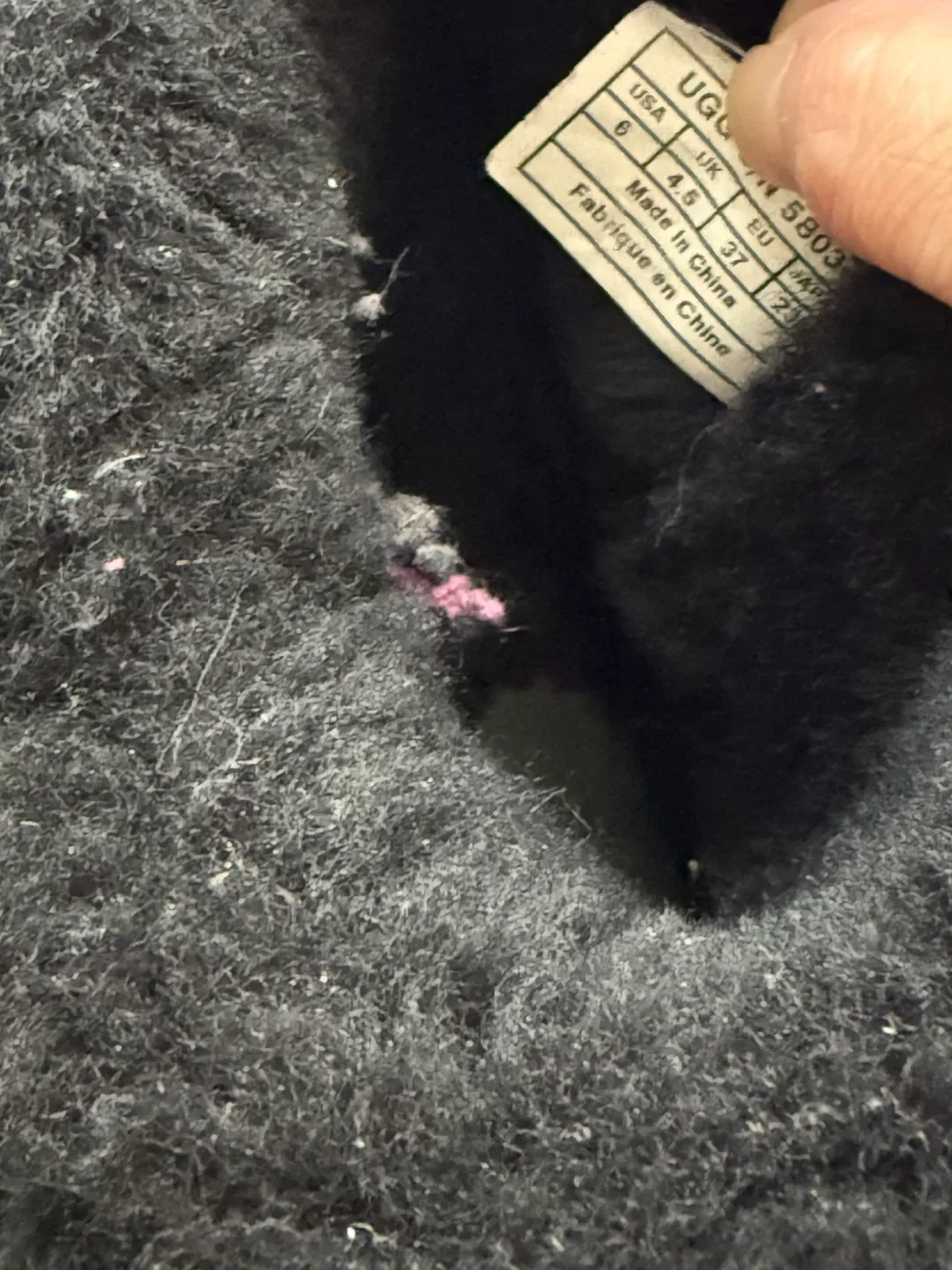 UGG Classic Short Boots - Black, Women's Size 6 image indicator(2)