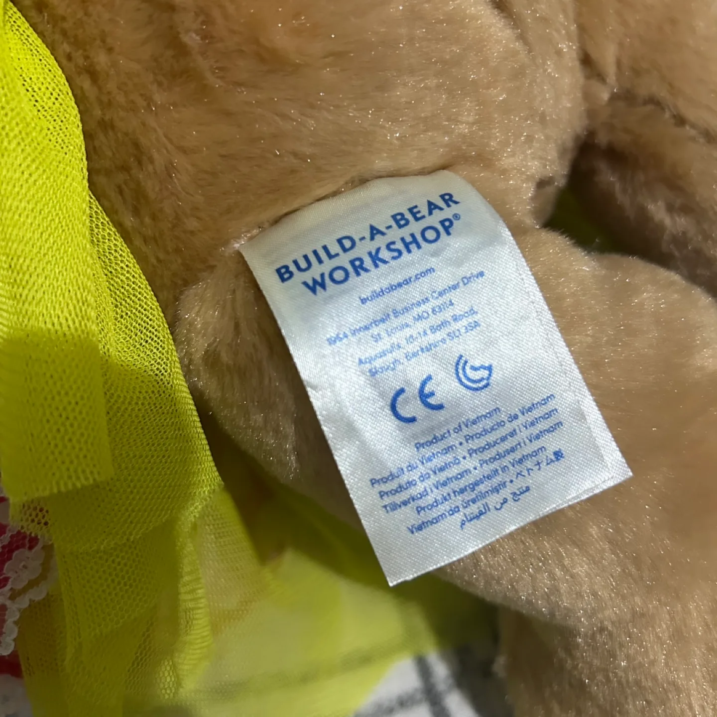 Build-A-Bear Bunny with Pink Polka Dot Dress image indicator(2)