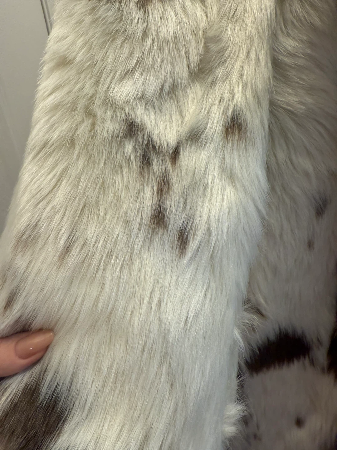 Zara Faux Fur Animal Print Coat ZW Collection Duplicate - photo 2