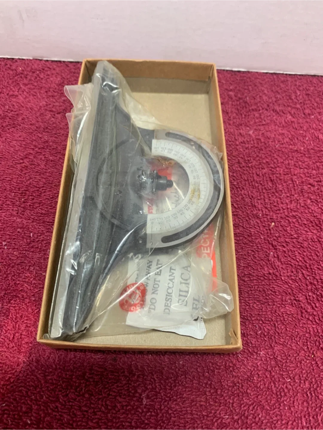 STARRETT PROTRACTOR HEAD image indicator(4)