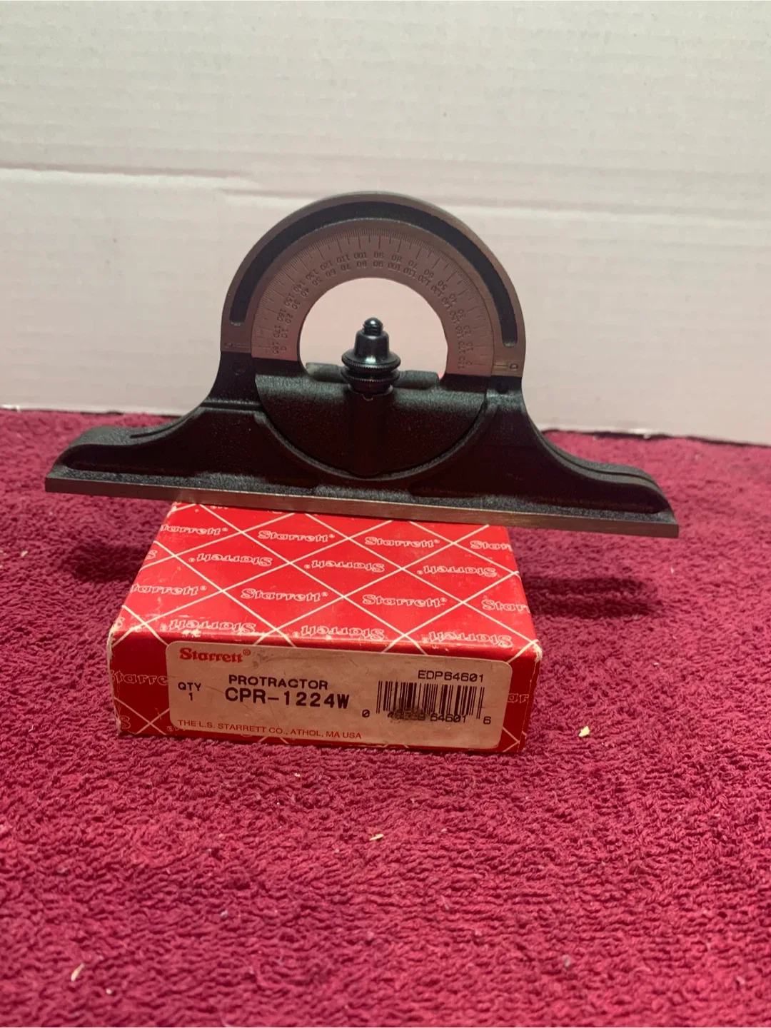 STARRETT PROTRACTOR HEAD image indicator(7)