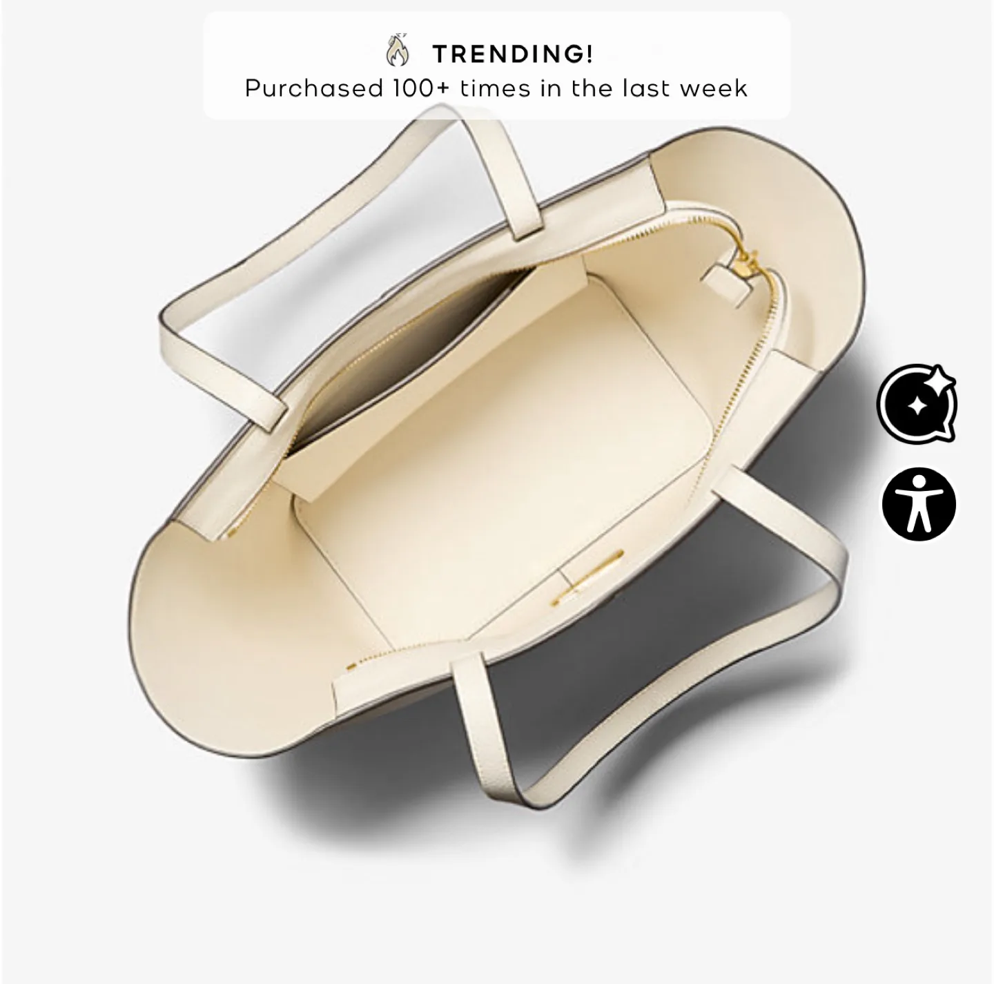 Michael Kors Flora Large Signature Tote Bag image indicator(4)