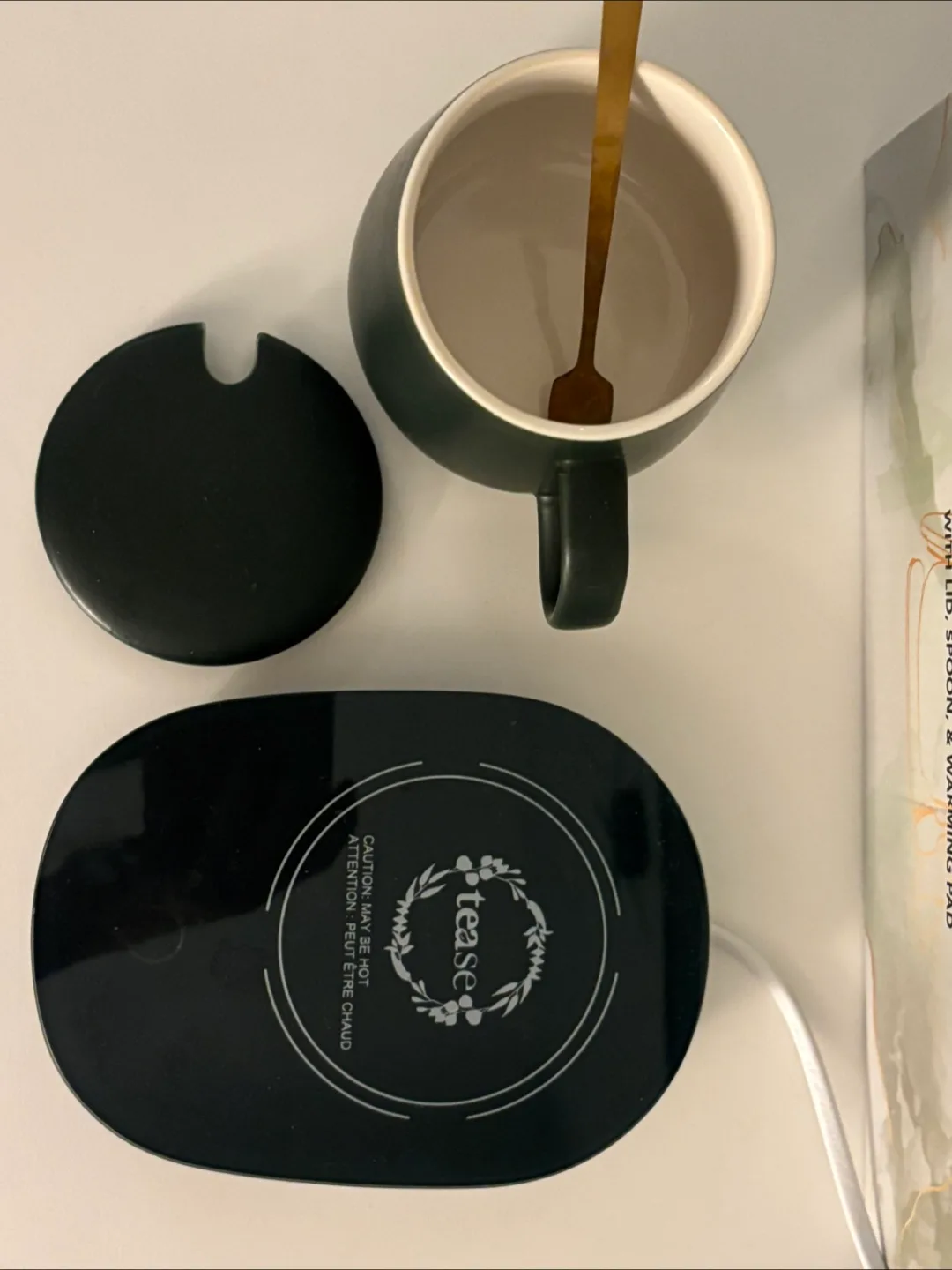 Tease Smart Heated Mug Kit - Like New! image indicator(4)