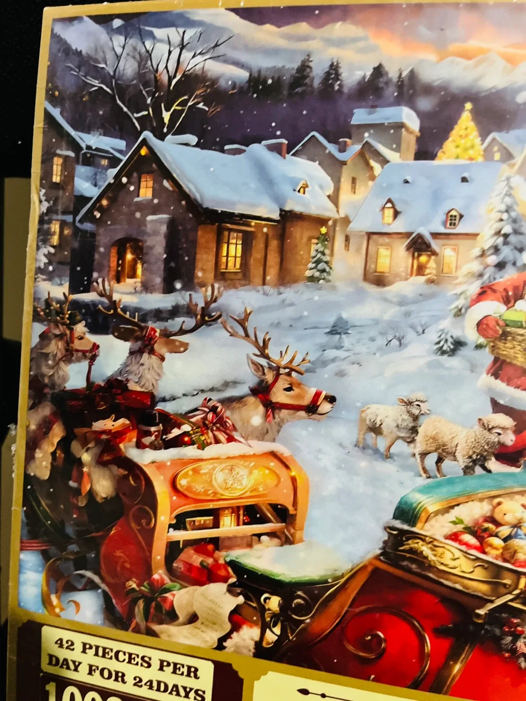 Advent Calendar Christmas Jigsaw Puzzle 1008 Pieces image indicator(2)