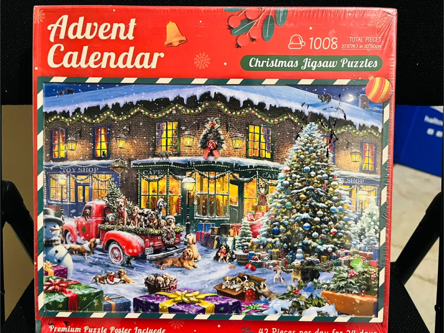 Advent Calendar Christmas Jigsaw Puzzle 1008 Pieces thumbnail
