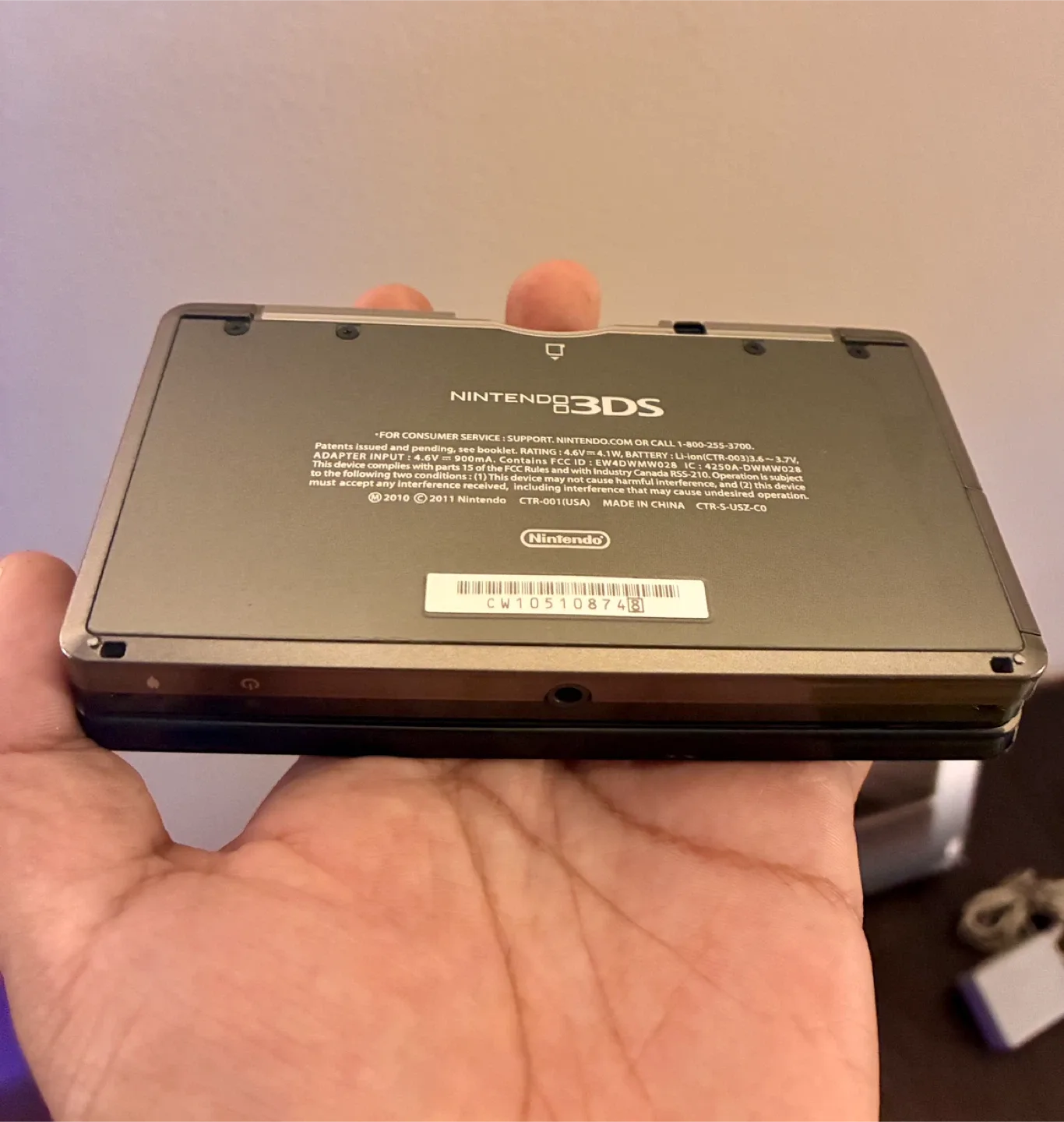 Nintendo 3DS Cosmo Black CIB Bundle w/MK7 & Giant AR Card image indicator(5)