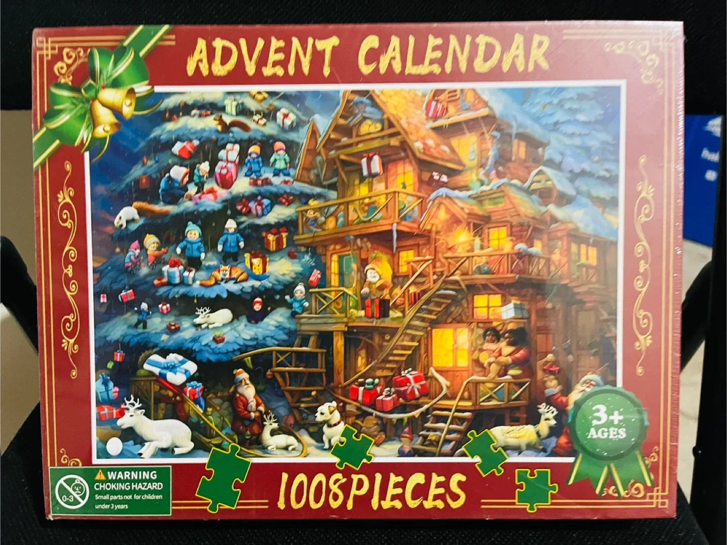 Advent Calendar 100 Pieces Puzzle thumbnail
