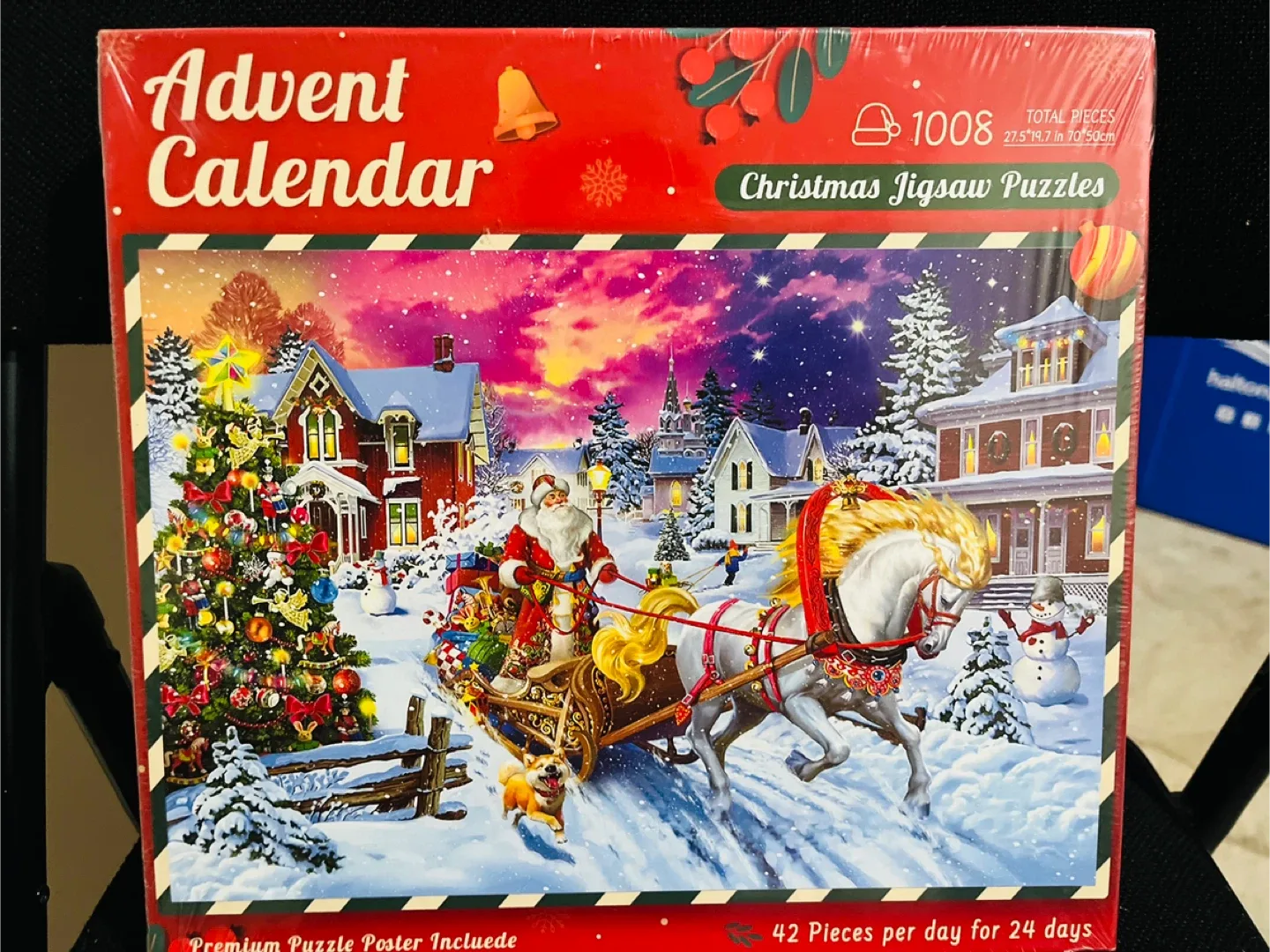 Advent Calendar Christmas Jigsaw Puzzles - 1008 Pieces thumbnail
