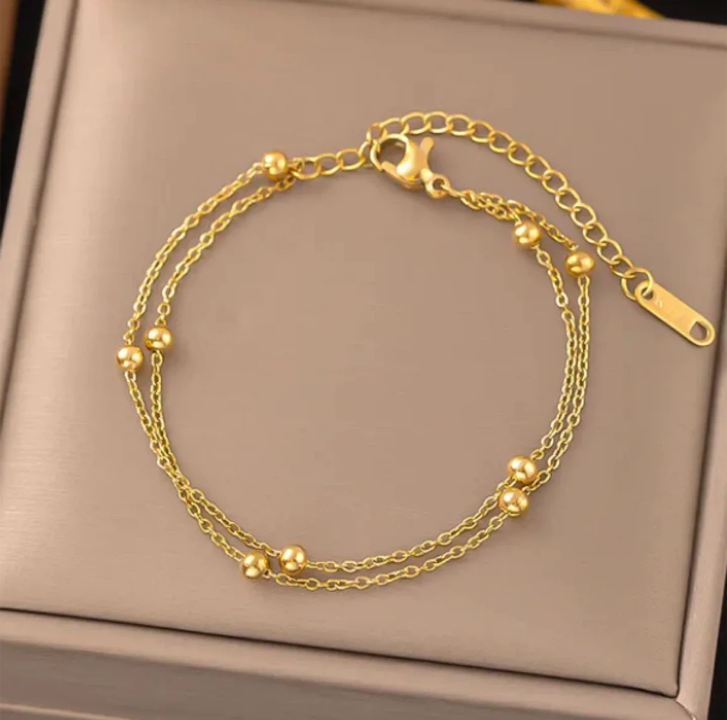 Brand New Bracelet Gold-Plated Non-Tarnish image indicator(5)