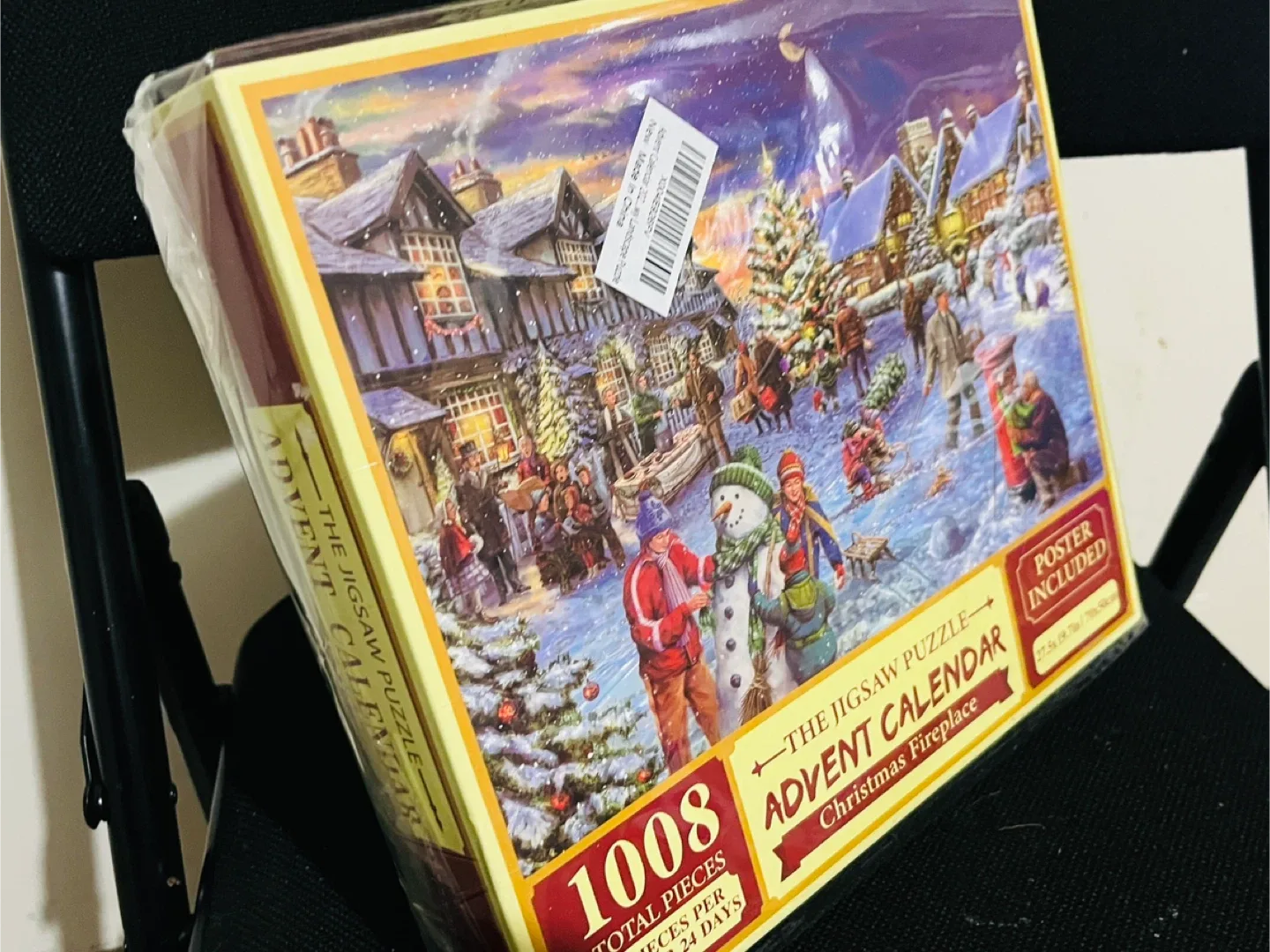 Jigsaw Puzzle Advent Calendar - Christmas Fireplace, 1008 Pieces image indicator(2)