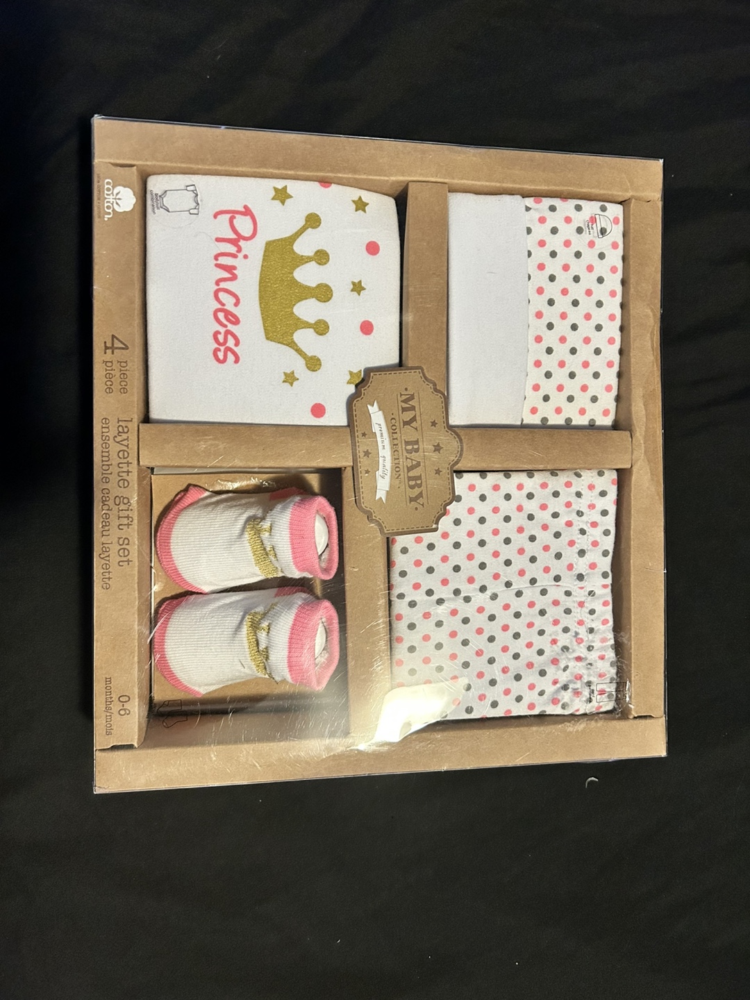 My Baby Collection 4-Piece Layette Gift Set (0-6 Months) - photo 2