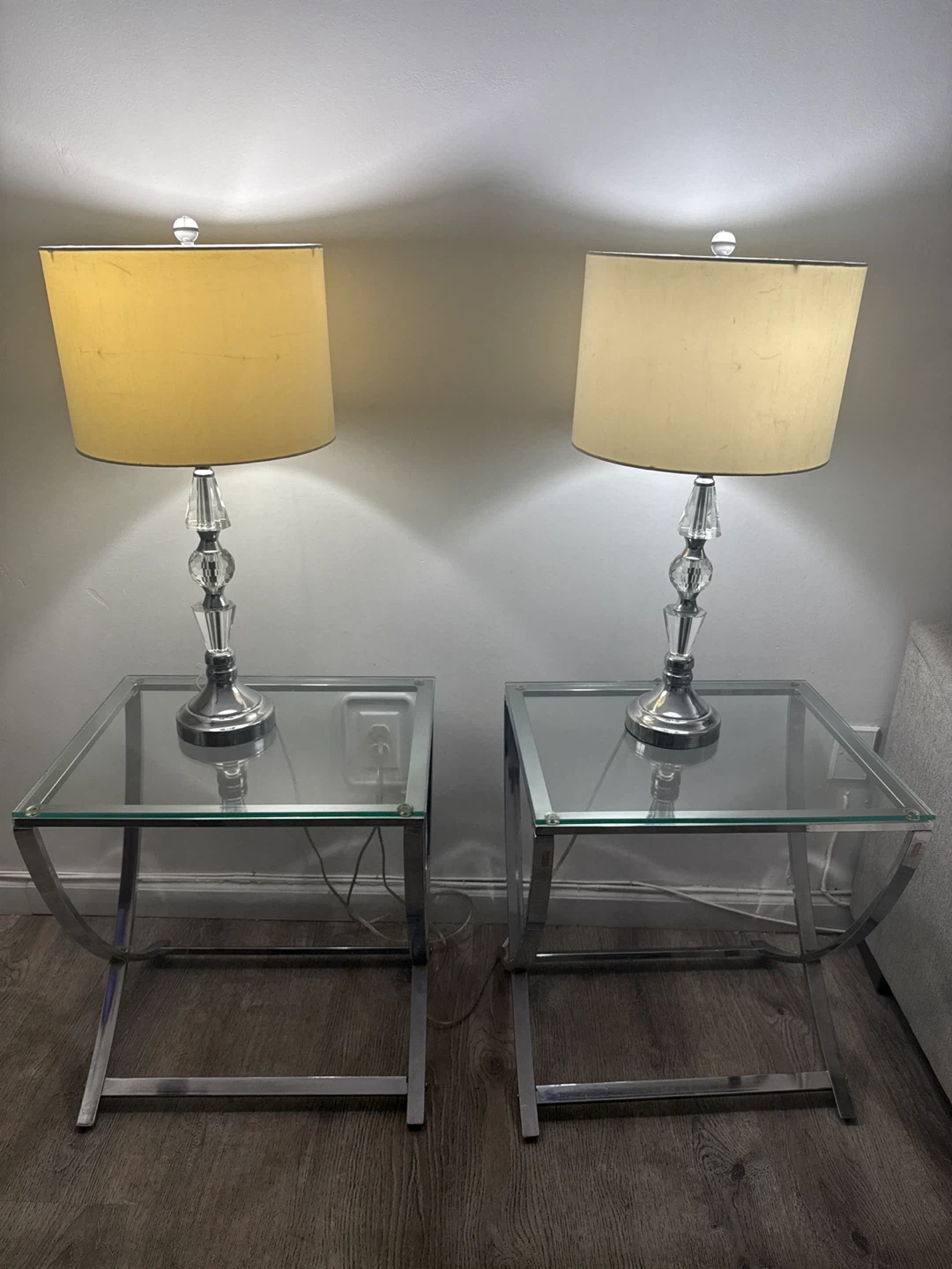 Pair of End Table Lamps