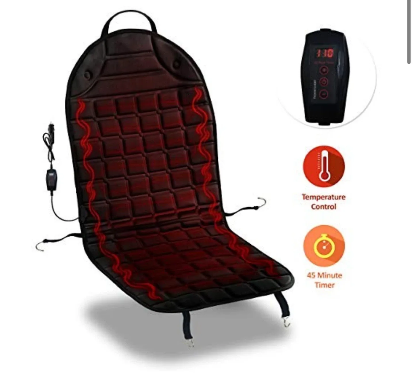 Heated Car Seat Cover with Temperature Control thumbnail