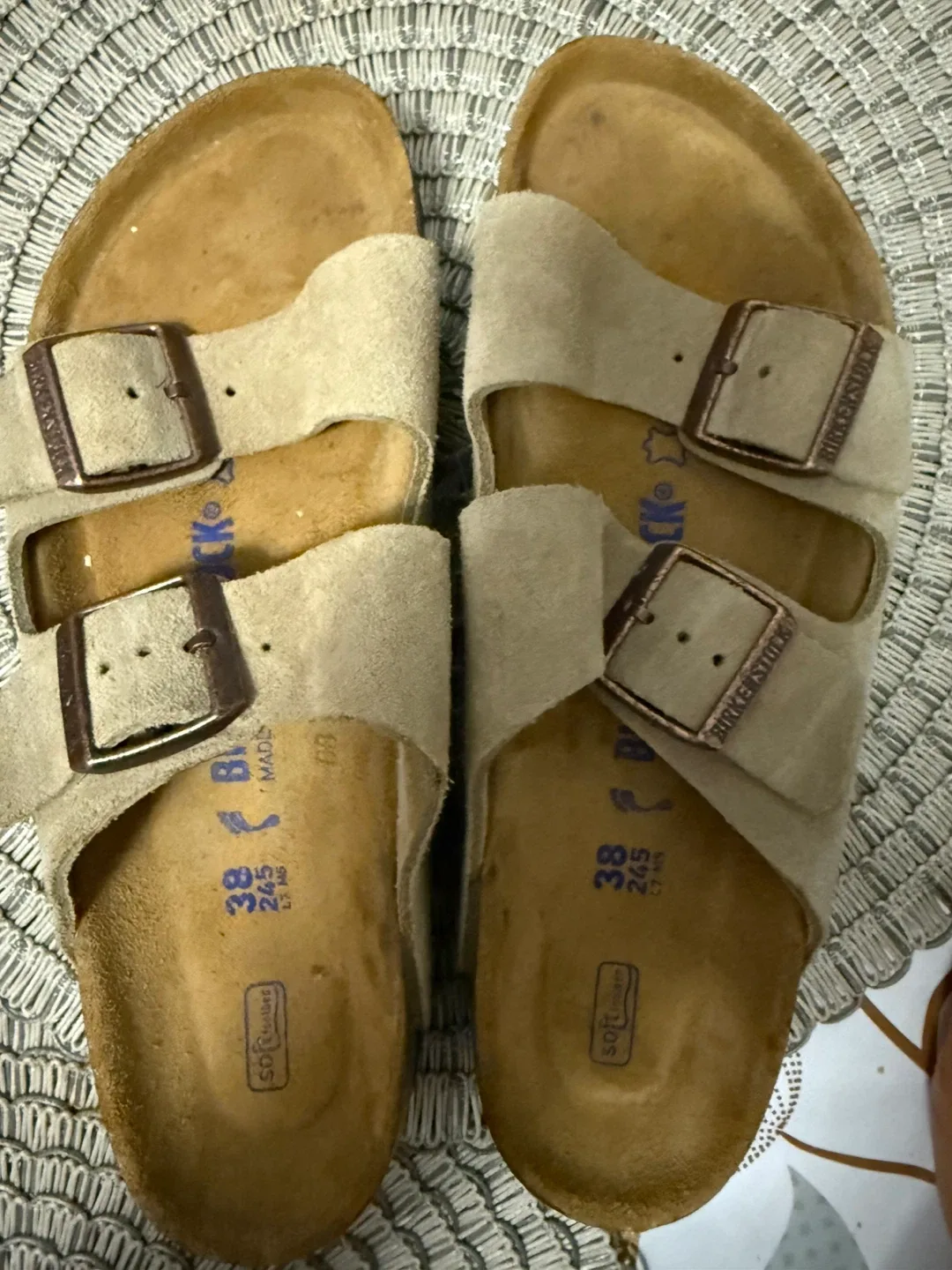 Birkenstock Arizona Sandals Size 38