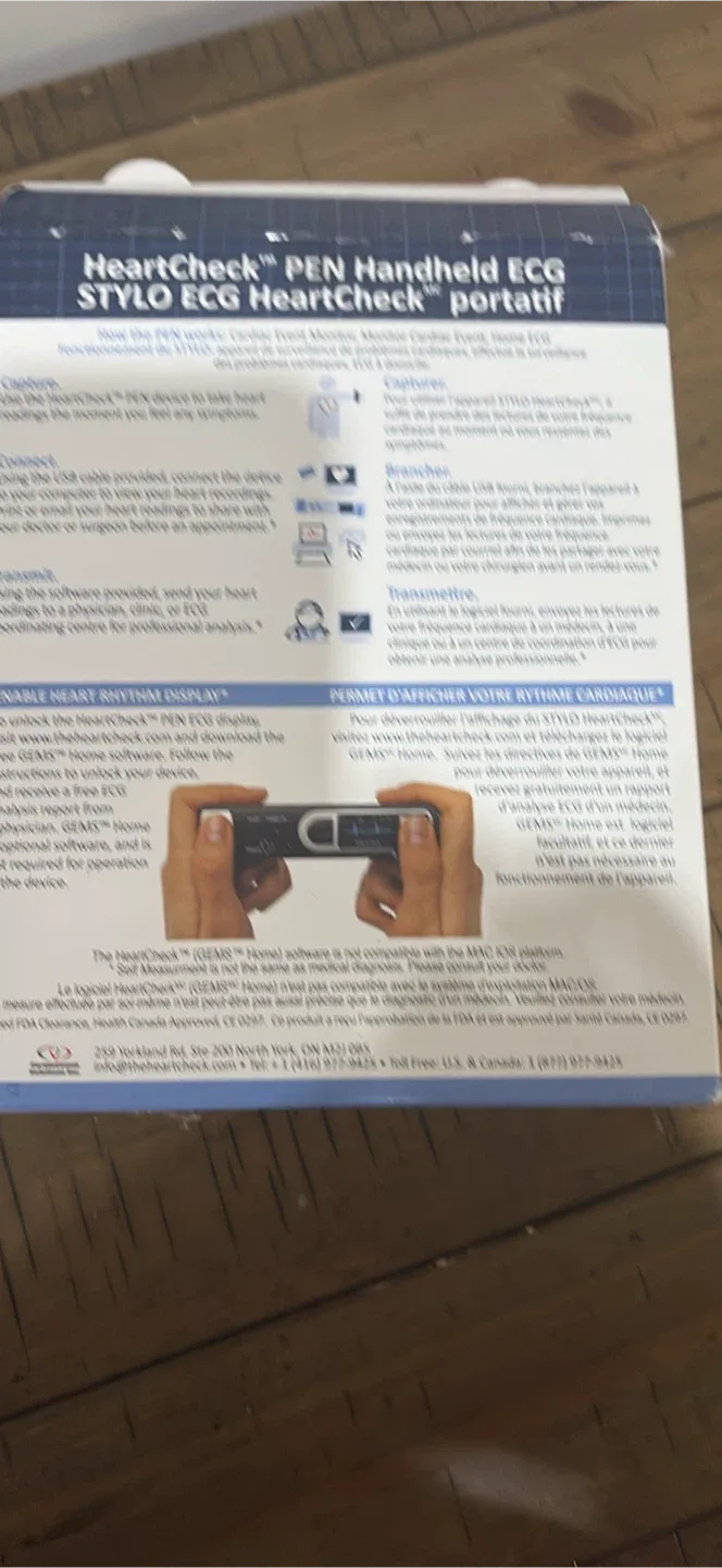 HeartCheck PEN Handheld ECG Monitor image indicator(2)