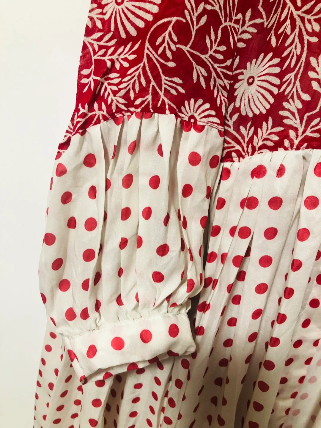 Red & White Polka Dot Dress —open from front image indicator(4)