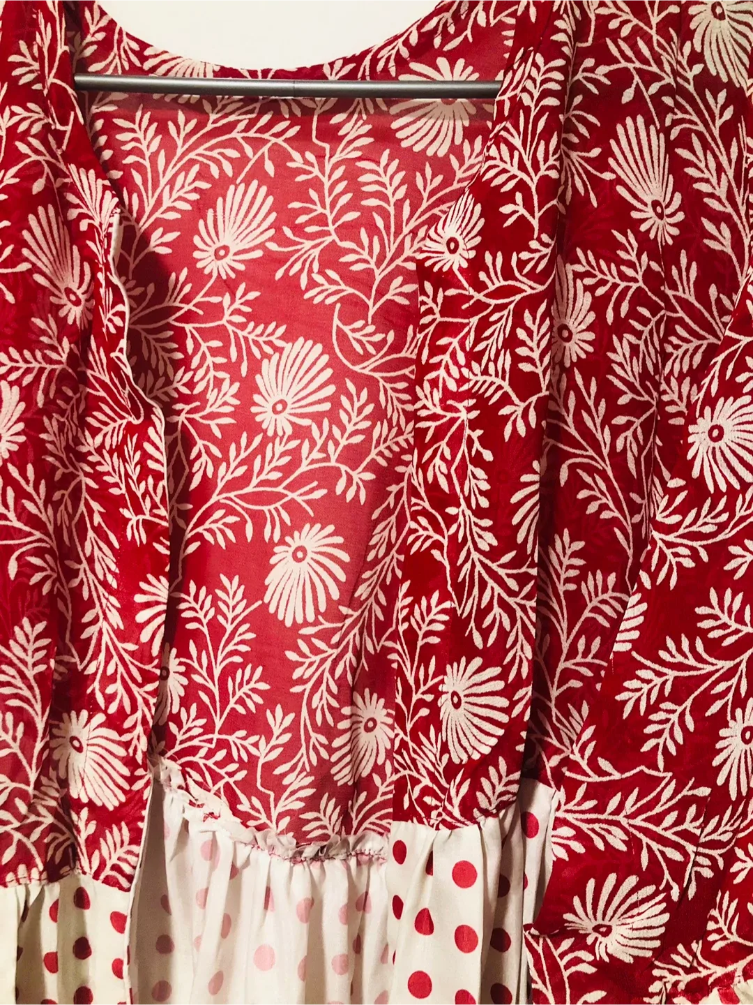 Red & White Polka Dot Dress —open from front image indicator(6)