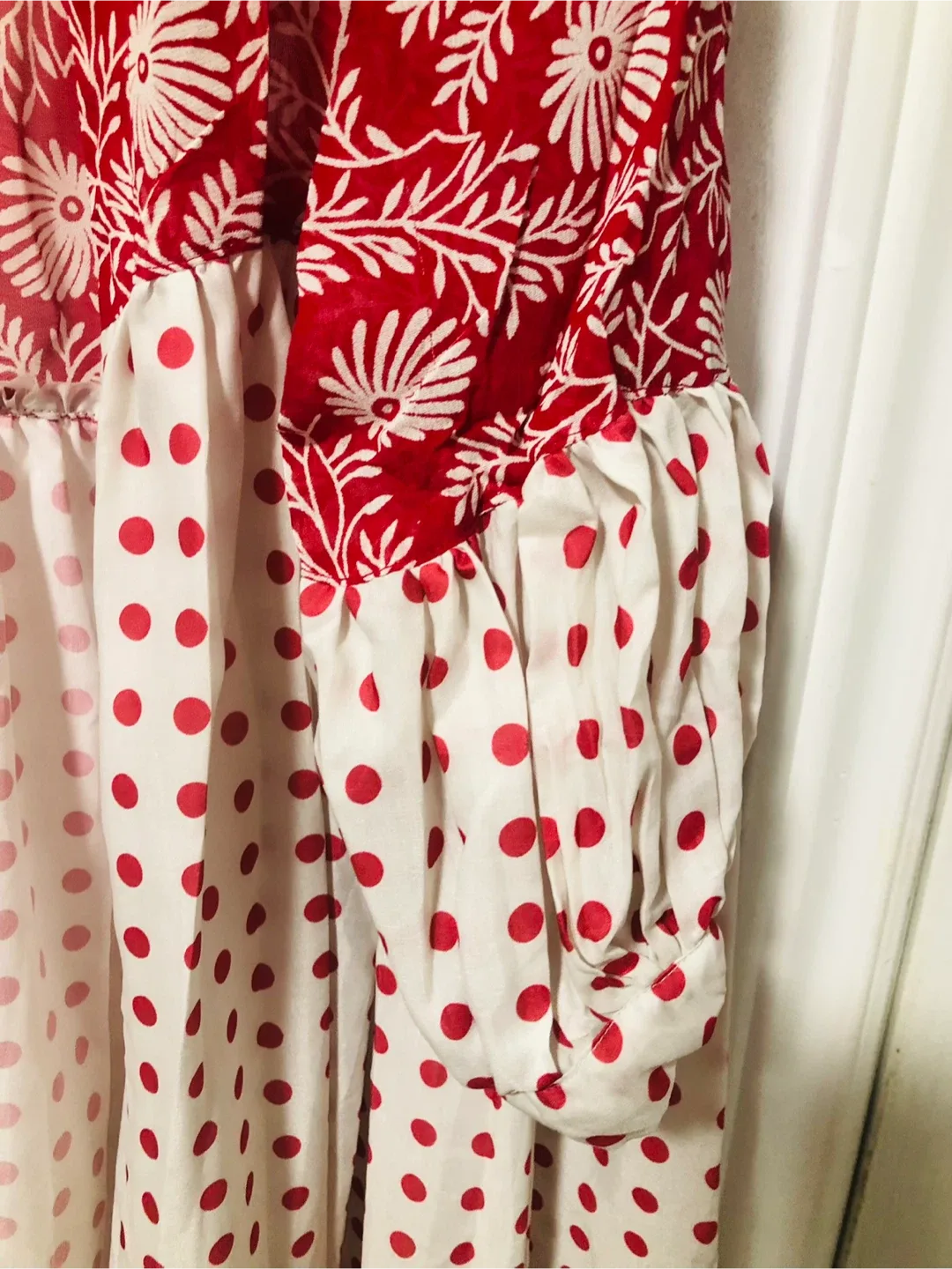 Red & White Polka Dot Dress —open from front image indicator(5)