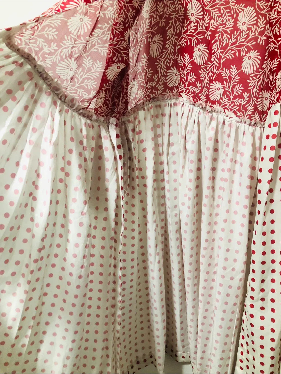 Red & White Polka Dot Dress —open from front image indicator(9)