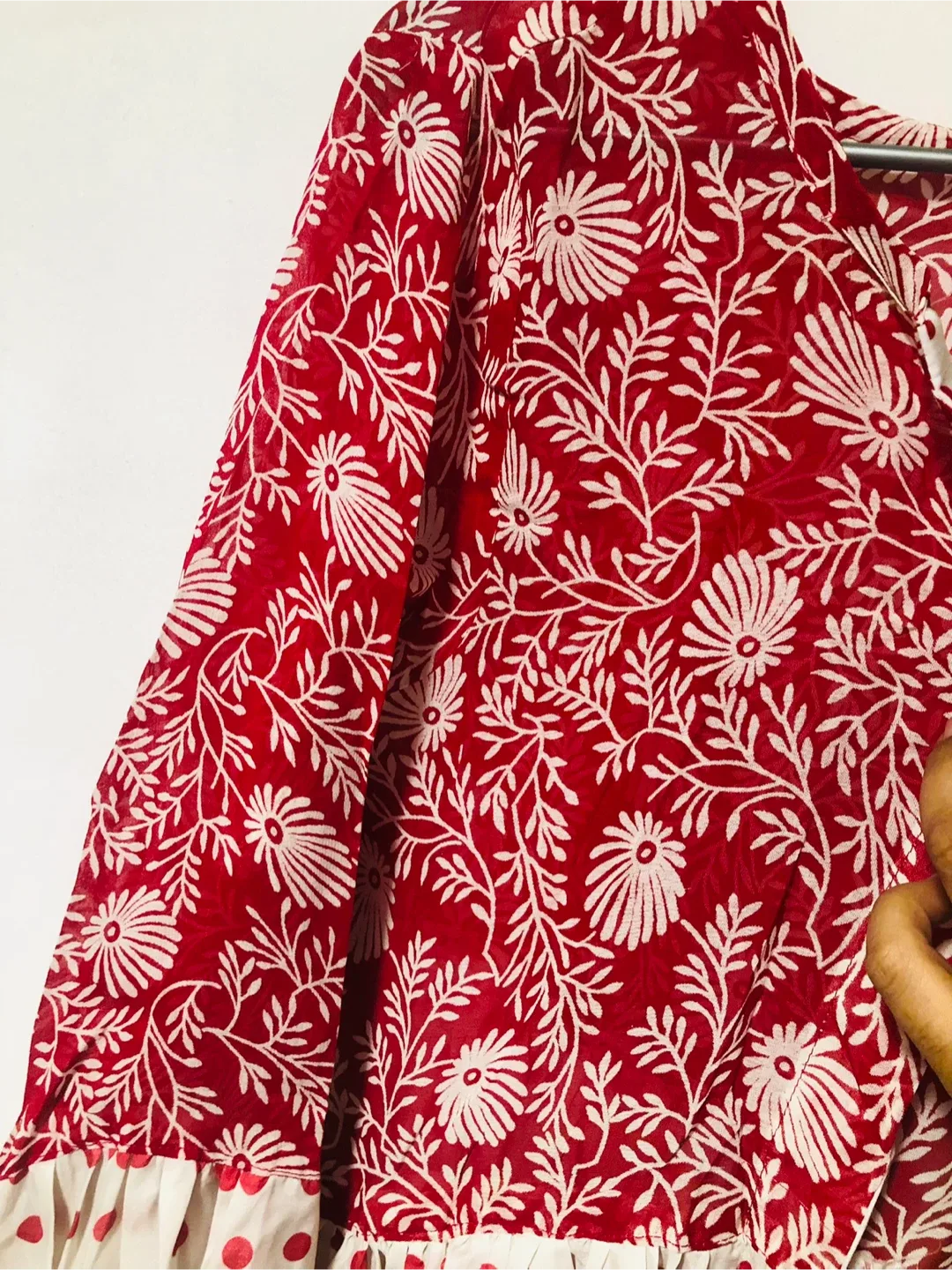 Red & White Polka Dot Dress —open from front image indicator(8)