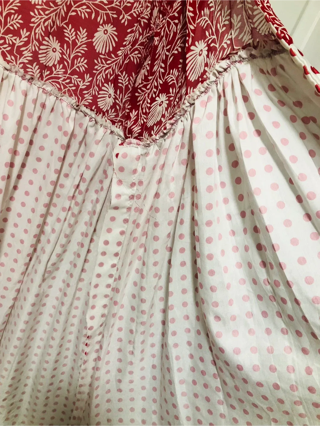 Red & White Polka Dot Dress —open from front image indicator(10)