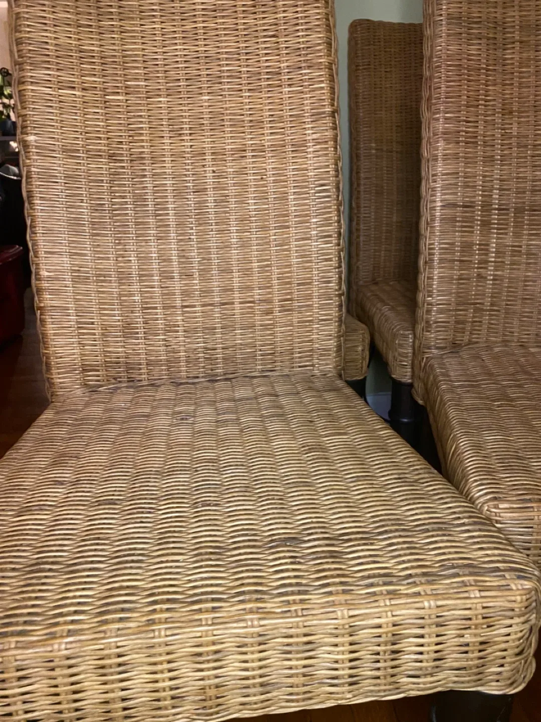 Wicker Dining Chairs - Set of 4 image indicator(3)