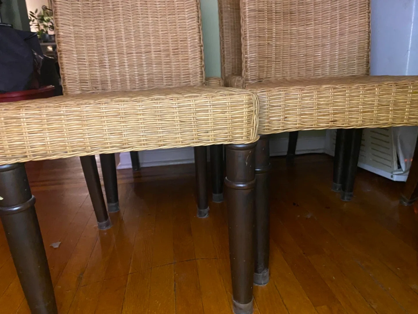 Wicker Dining Chairs - Set of 4 image indicator(4)