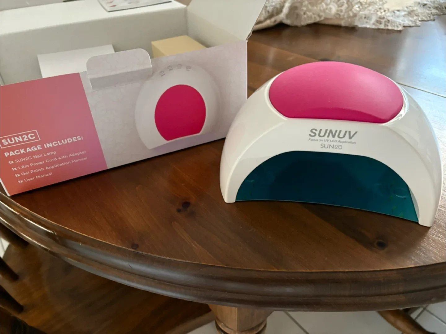 UV LED Nail lamp image indicator(2)