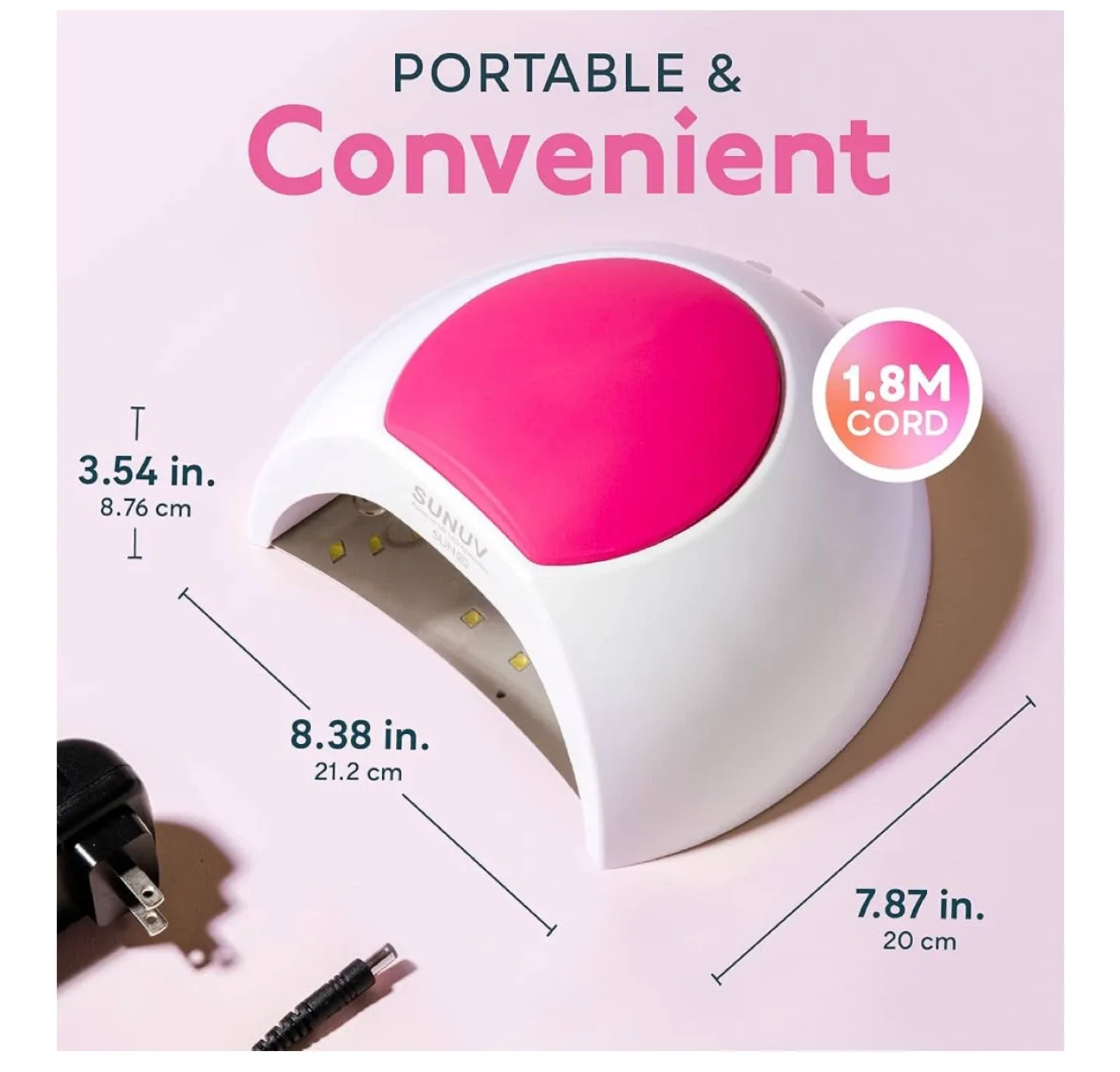 UV LED Nail lamp image indicator(6)