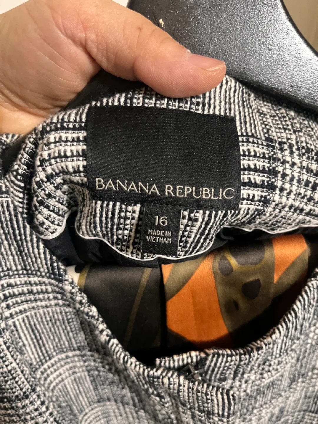 Banana Republic Plaid Blazer - Size 16 image indicator(4)