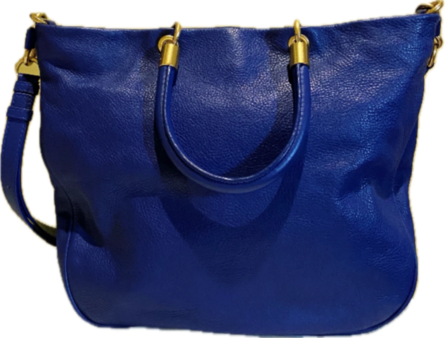 Marc by Marc Jacobs Blue Leather Shoulder Handbag - photo 2