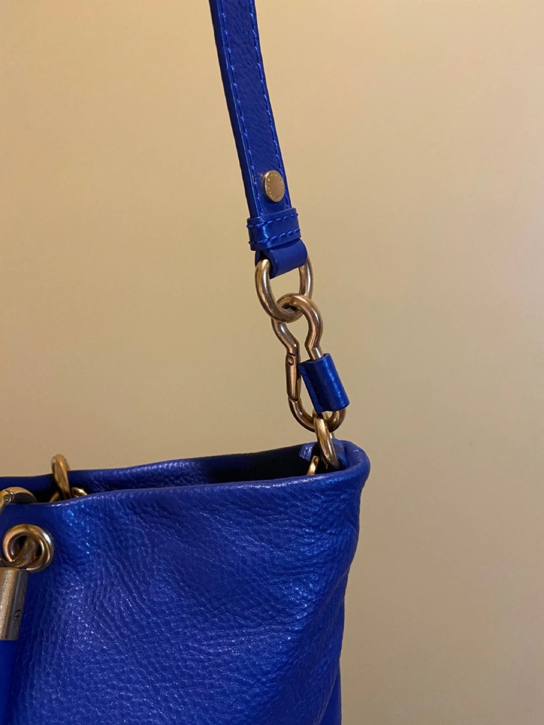 Marc by Marc Jacobs Blue Leather Shoulder Handbag - photo 5