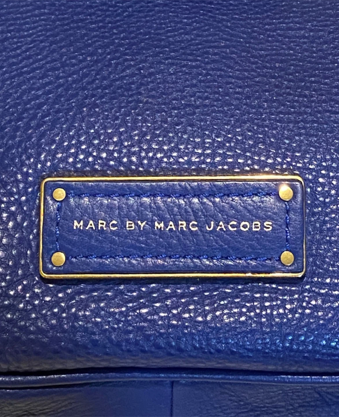 Marc by Marc Jacobs Blue Leather Shoulder Handbag - photo 4