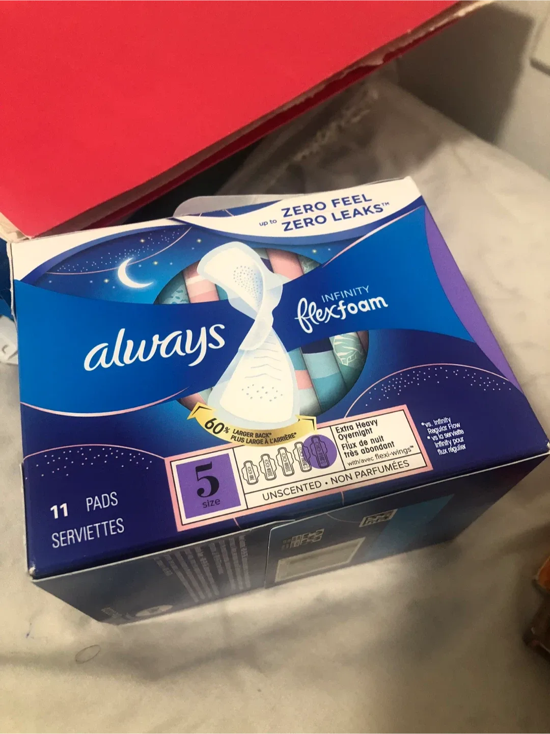 Always Infinity FlexFoam Size 5 Pads image indicator(4)