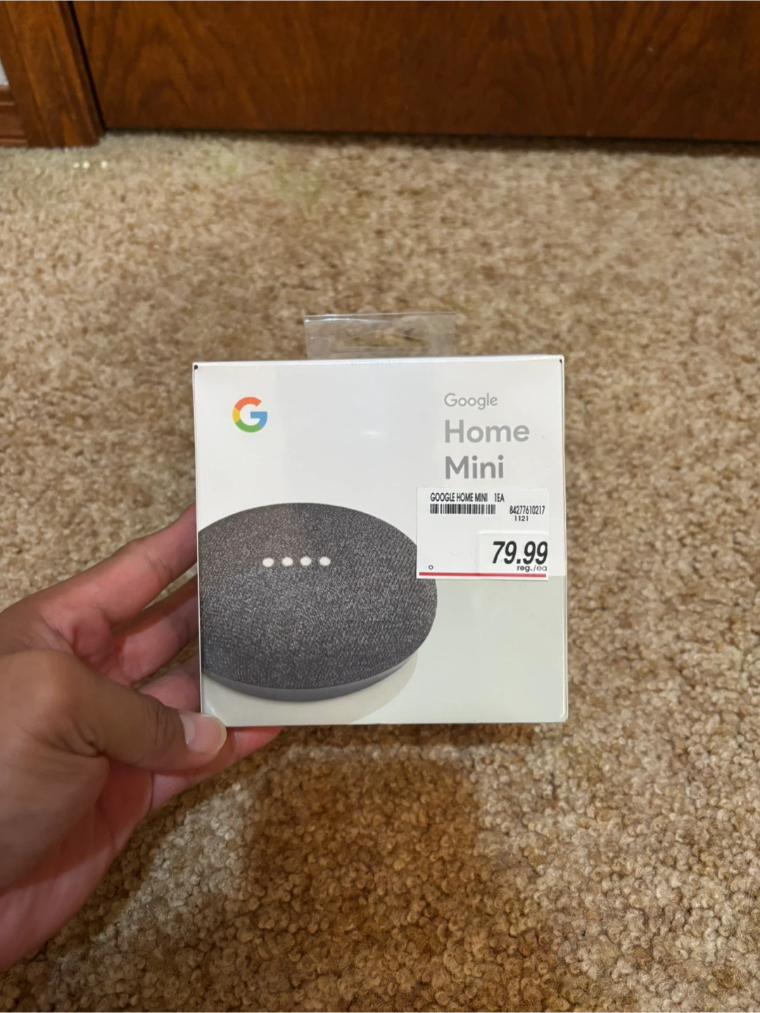 New Google Home Mini Charcoal