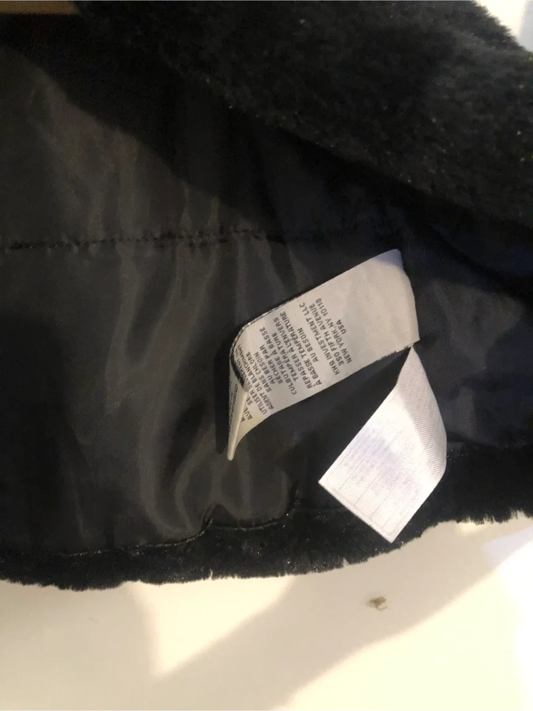 Calvin Klein Jeans Black Faux Fur Vest - Size 3 image indicator(7)