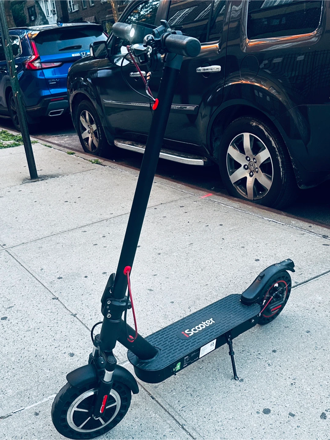 MAX-all iScooter Electric Scooter - Black run fast 25mph - photo 5