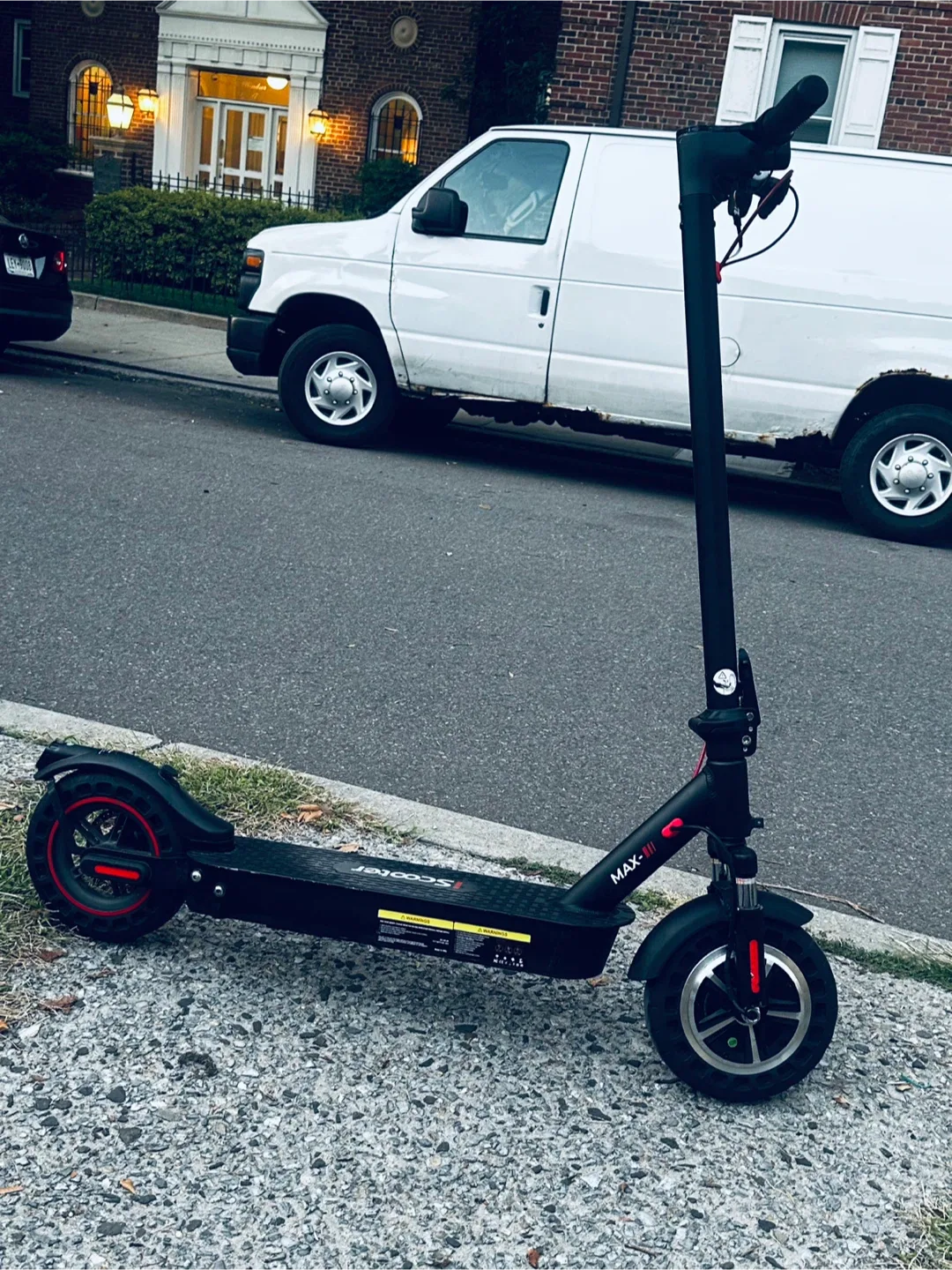 MAX-all iScooter Electric Scooter - Black run fast 25mph image indicator(2)