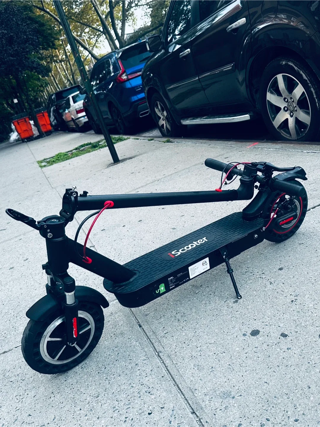 MAX-all iScooter Electric Scooter - Black run fast 25mph image indicator(3)