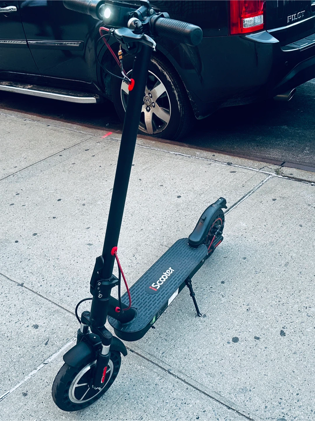 MAX-all iScooter Electric Scooter - Black run fast 25mph - photo 4