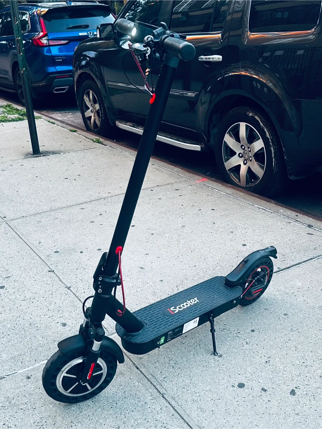 MAX-all iScooter Electric Scooter - Black run fast 25mph image indicator(9)